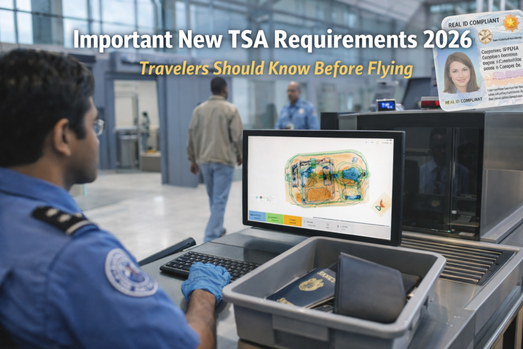 new TSA requirements 2026 airport security screening travel rules