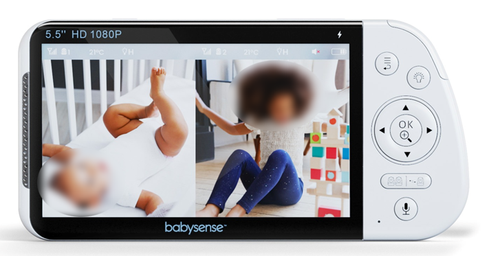 Babysense Max View baby monitor recall fire hazard warning