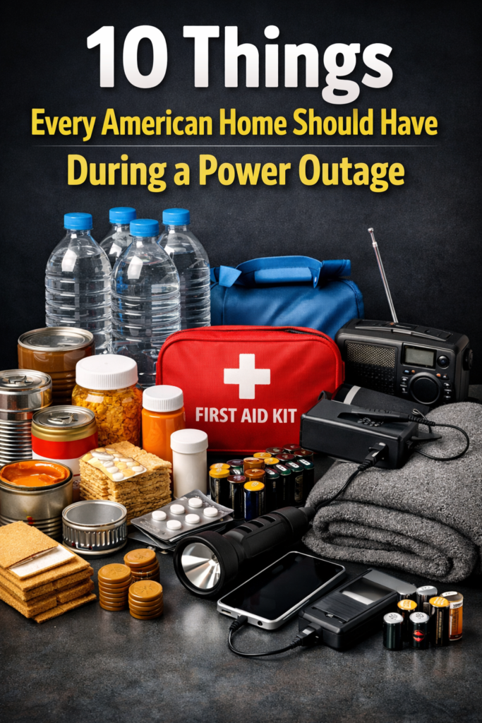 10 things every American home should have during a power outage