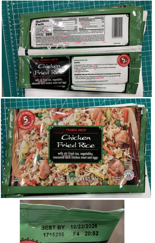 fried rice ramen dumpling recall update frozen food products safety alert
