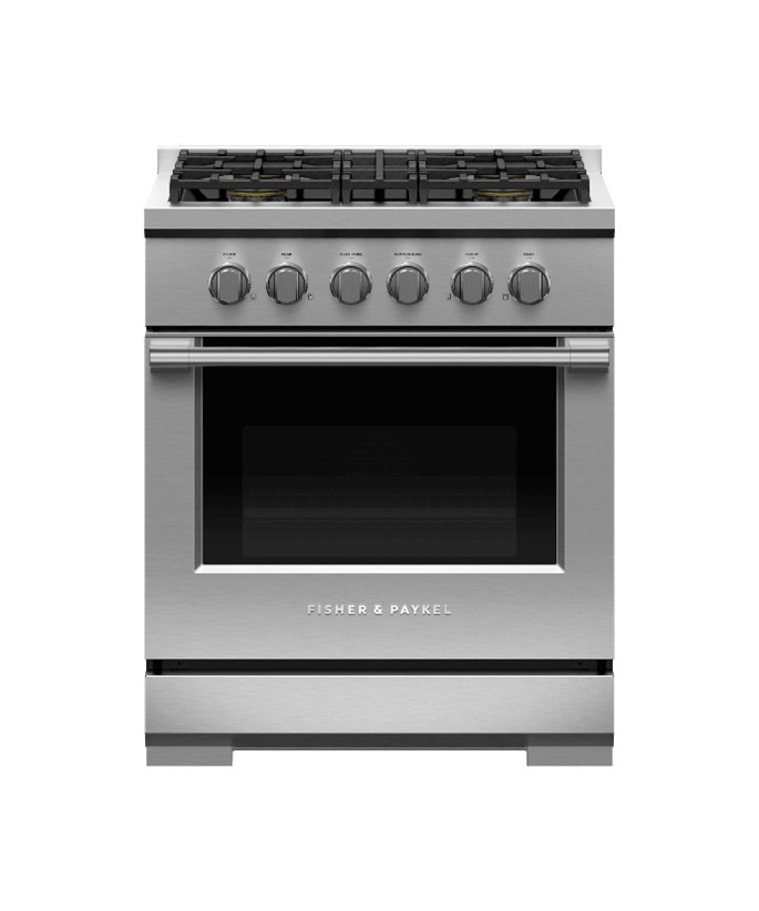 Fisher Paykel gas range recall appliance front view kitchen range affected units