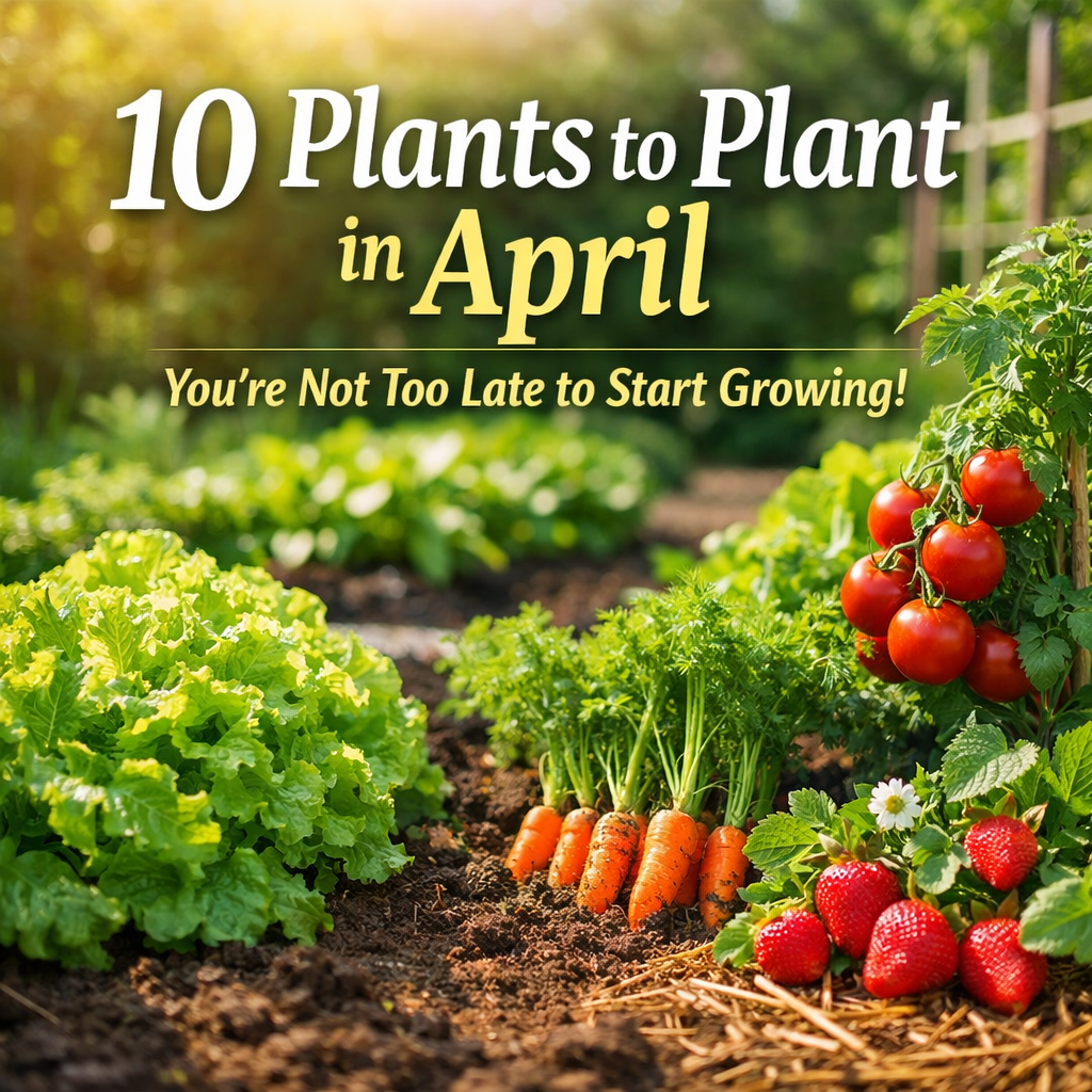 plants to plant in April vegetable garden spring planting guide for beginners