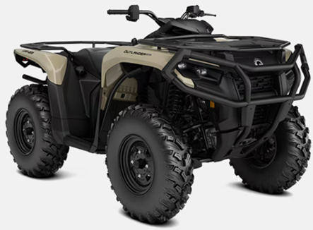 Can-Am ATV recall image showing representative recalled Can-Am Outlander Pro all-terrain vehicle
