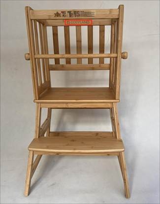 Cosyland Tower Stool Recall product image showing recalled wooden children’s tower stool