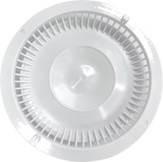 Earthtec recalled white pool drain cover back view involved in Pool Drain Cover Recall 2026 due to entrapment hazard