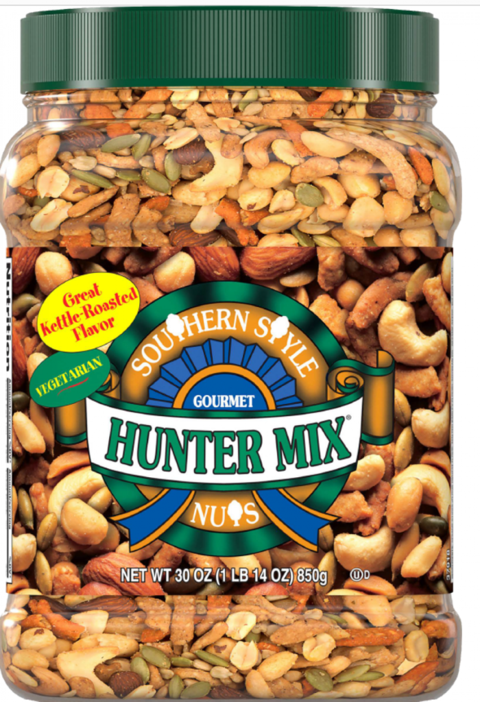 Collage image showing multiple recalled snack mix products included in John B. Sanfilippo and Son FDA Snack Mix Recall