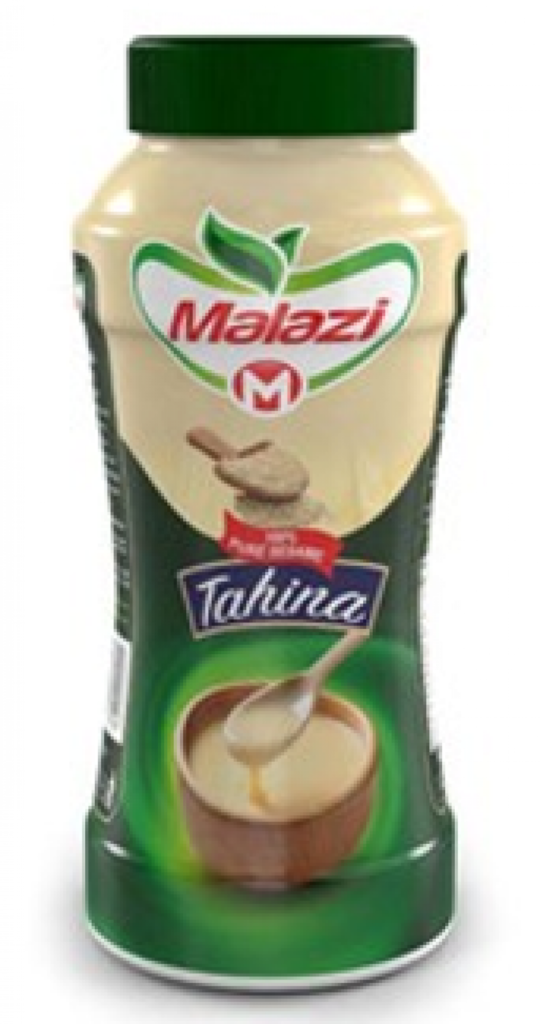 Malazi Tahina recall product image showing recalled tahina bottle