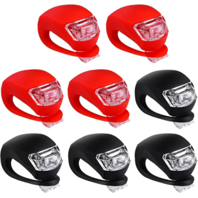 Red and black recalled Malker bicycle light sets involved in Bicycle Light Recall 2026 due to button battery ingestion hazard