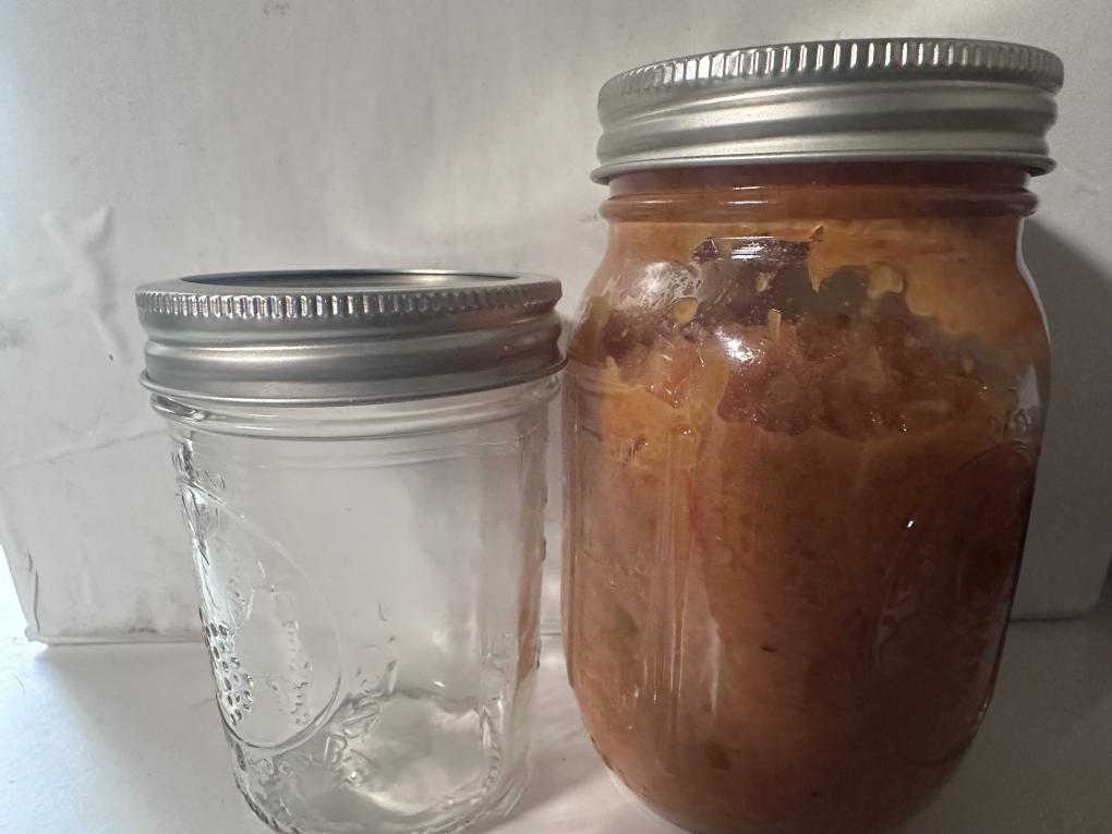 Glass mason jars used for recalled My Wife’s Slaw coleslaw products
