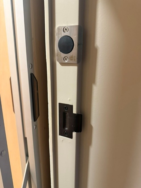 StrikeLock locking device close-up product image involved in Home Elevator Recall 2026 fall hazard