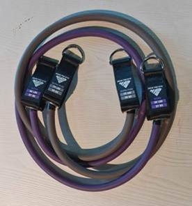HomeProGym resistance bands recall showing recalled resistance bands in packaging
