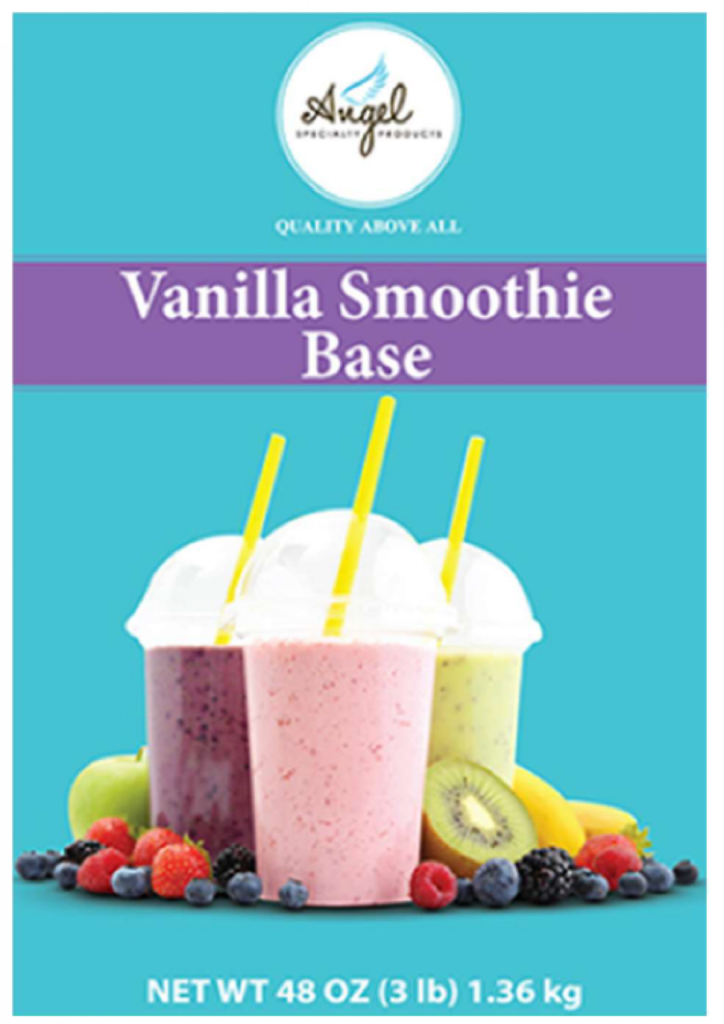 SKS Copack recall image of Angel Specialty Products Vanilla Smoothie Base beverage mix