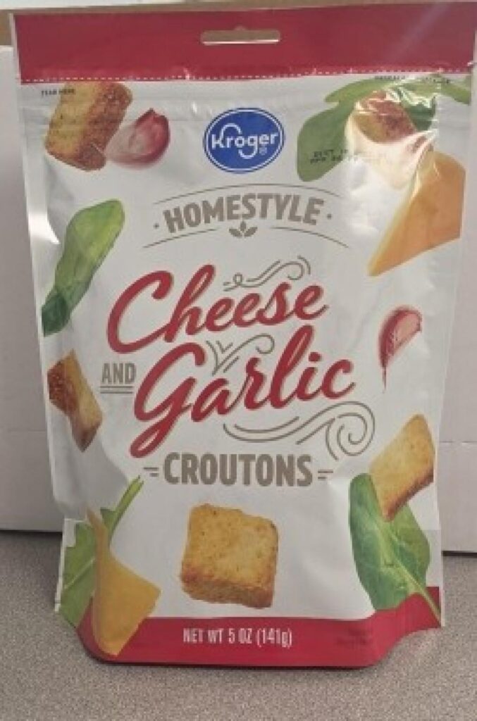 https://chatgpt.com/c/69eb52e5-d1f4-83ea-874d-955b3be81da8#:~:text=Kroger%20croutons%20recall%20showing%20front%20package%20of%20Kroger%20Homestyle%20Cheese%20and%20Garlic%20Croutons
