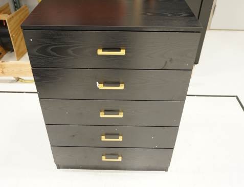 Front view of UHOMEPRO 5-drawer dresser involved in 5-Drawer Dresser Warning 2026 child safety hazard