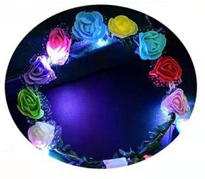 Recalled light-up flower crown headband included in national toy recall